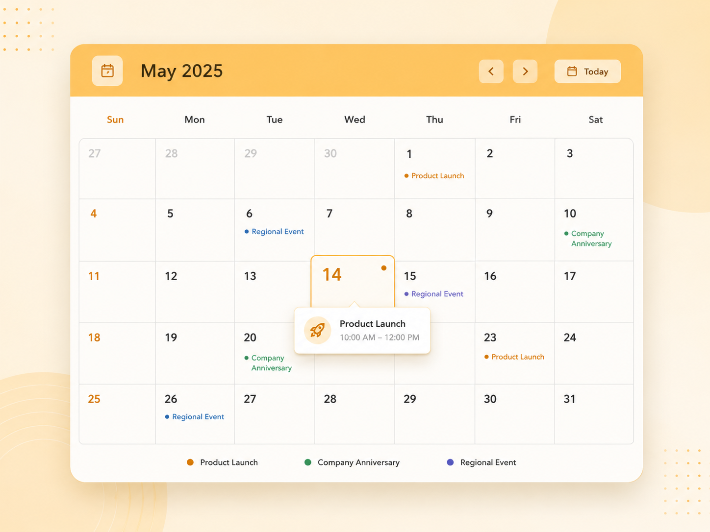 Amplified on Schedule marketing visual